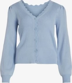 Vila Vesten Gebreid Vest ALANA Dames Lichtblauw