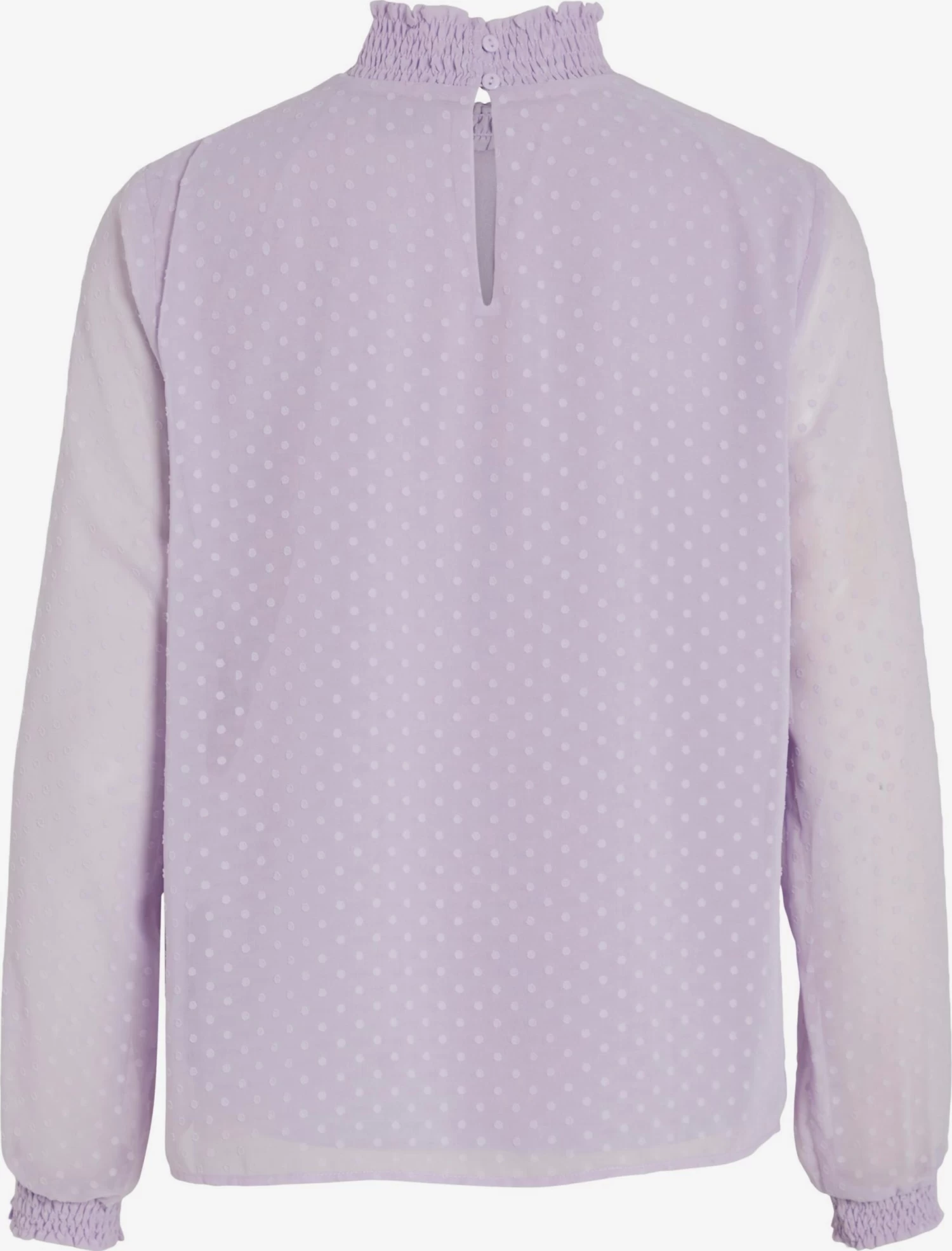 Vila Blouseshirts Blouse DOBBY Dames Pastellila 4 Vila Blouseshirts Blouse DOBBY Dames Pastellila - Afbeelding 2