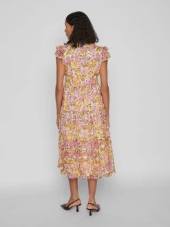 Vila Midi Jurken Jurk Dames Mandarijn / Kreeft / Lichtroze 12 Vila Midi Jurken Jurk Dames Mandarijn / Kreeft / Lichtroze -Vila dfed9ceb11ce3b6dea6270f0d4489815