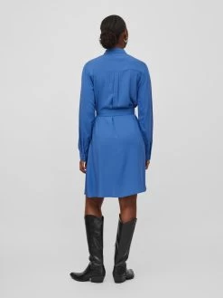 Vila Blousejurken Blousejurk Paya Dames Blauw 11 Vila Blousejurken Blousejurk Paya Dames Blauw -Vila e00253d32e39c175c5e7e965874384e5