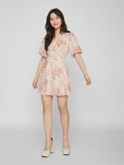 Zomerjurken Zomerjurk LEMONY Dames Pink / Poederroze 14 Zomerjurken Zomerjurk LEMONY Dames Pink / Poederroze -Vila e160e9d8558b764cd54ce75658a97f30