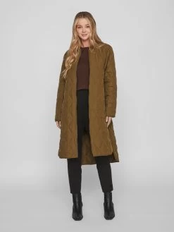 Vila Tussenmantels Tussenmantel Dames Groen -Vila e1af2b371802e0f71fecd455c83dd402