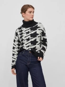 Vila Coltruien Trui Dames Offwhite -Vila e21b2a0b2354727b0500a81ae91e0fa1