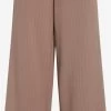 Vila Bandplooibroeken Wide Leg Bandplooibroek Dames Bruin / Pueblo 2 Vila Bandplooibroeken Wide Leg Bandplooibroek Dames Bruin / Pueblo -Vila e2d94a680b4a6b25c31149b19b43b337