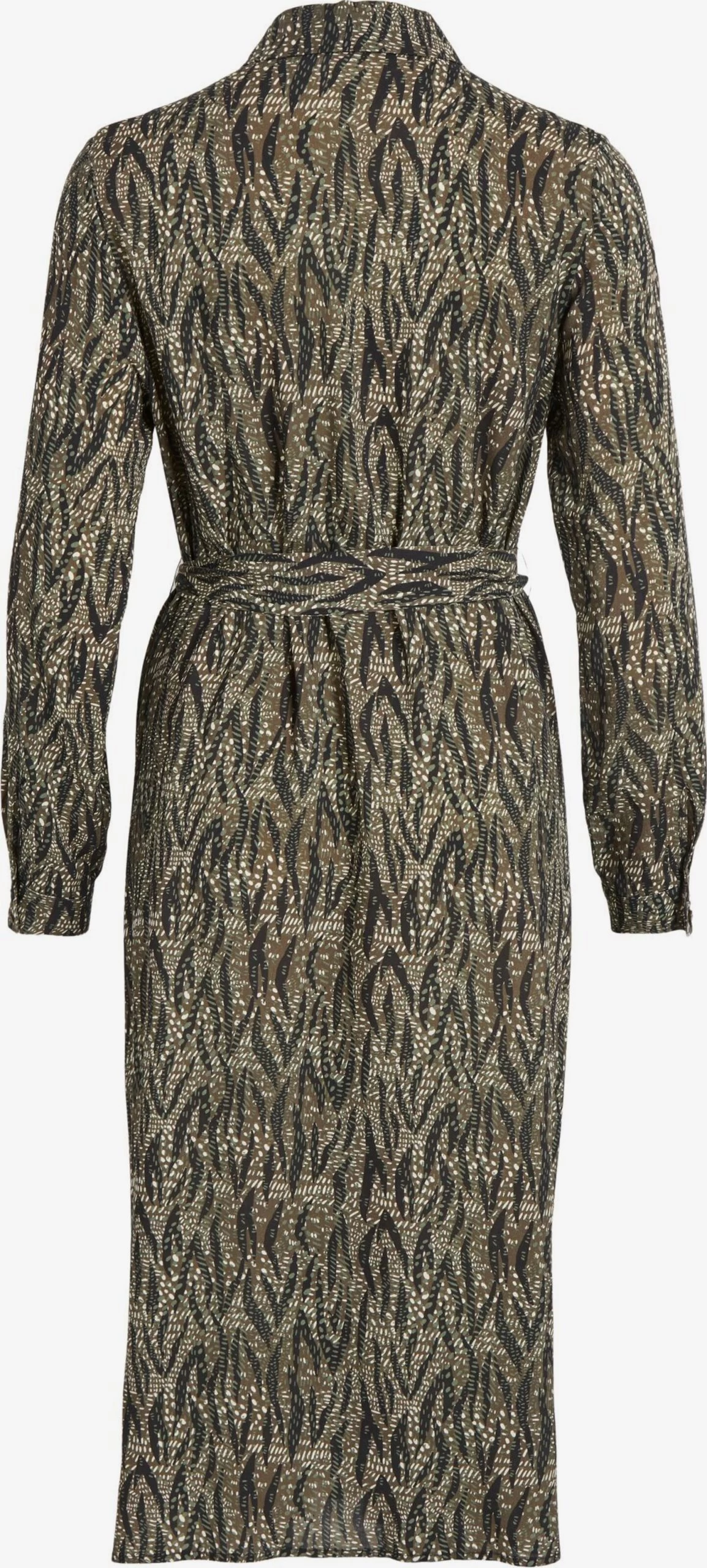 Vila Blousejurken Blousejurk Mila Dames Bruin 4 Vila Blousejurken Blousejurk Mila Dames Bruin - Afbeelding 2