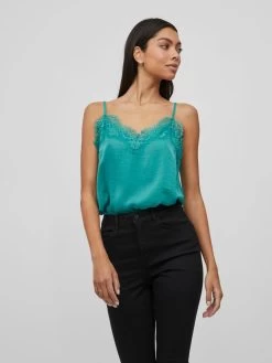 Vila Kanten Tops Top Dames Jade Groen 10 Vila Kanten Tops Top Dames Jade Groen -Vila e3adeea0f0c6b339c5ca60b5d90cc516