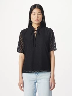 Vila Blouses Met Korte Mouw Blouse MICHELLE Dames Zwart -Vila e3f3ab4a2312e807acd01338007db712