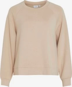 Vila Sweatshirts Sweatshirt Dames Beige