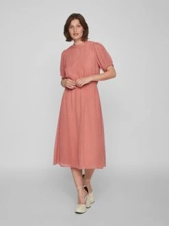 Vila Blousejurken Blousejurk Dames Pink 9 Vila Blousejurken Blousejurk Dames Pink -Vila e49212300cfeaa87922c7d2b7d6b80fd