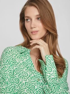 Vila Overhemden Blouse Dames Groen -Vila e49d1f84e3fbba8c57c9fbc64fe799fb