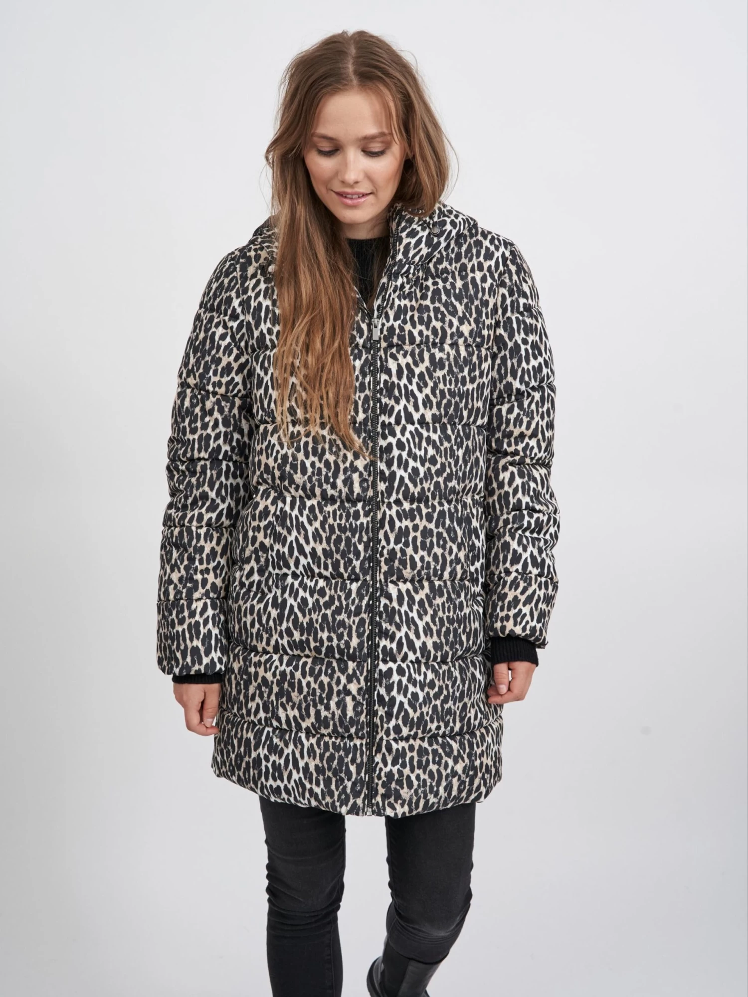 Vila Wintermantels Wintermantel Karla Dames Beige 5 Vila Wintermantels Wintermantel Karla Dames Beige - Afbeelding 3