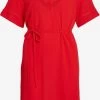 Vila Mini Jurken Jurk Dames Rood