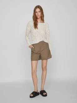 Vila Fijngebreide Truien Trui Dames Beige 12 Vila Fijngebreide Truien Trui Dames Beige -Vila e6874a75cb4a80ad980ea9efd6c1b9cf