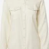 Vila Spijkerblouses Blouse Bista Dames Beige -Vila e69b69bbbea058e0b3c2431f173b5ff3