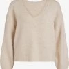 Vila Basic Truien Trui Dames Wolwit -Vila e70ee620ef043ed47532aa1bf5b0f1c3