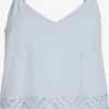 Vila Spaghetti Tops Top Clio Dames Pastelblauw -Vila e79329ea4d9ad16576376d318d8b9df8