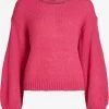 Vila Basic Truien Trui Dames Pink