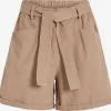 Vila Shorts Regular Broek LINDAS Dames Bruin -Vila e8cfff3fabdaf8be448d71dfb78f78b9