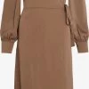 Vila Midi Jurken Jurk Omi Dames Bruin 2 Vila Midi Jurken Jurk Omi Dames Bruin -Vila e8d67fbadcef0ce5a81e327adf20b7da