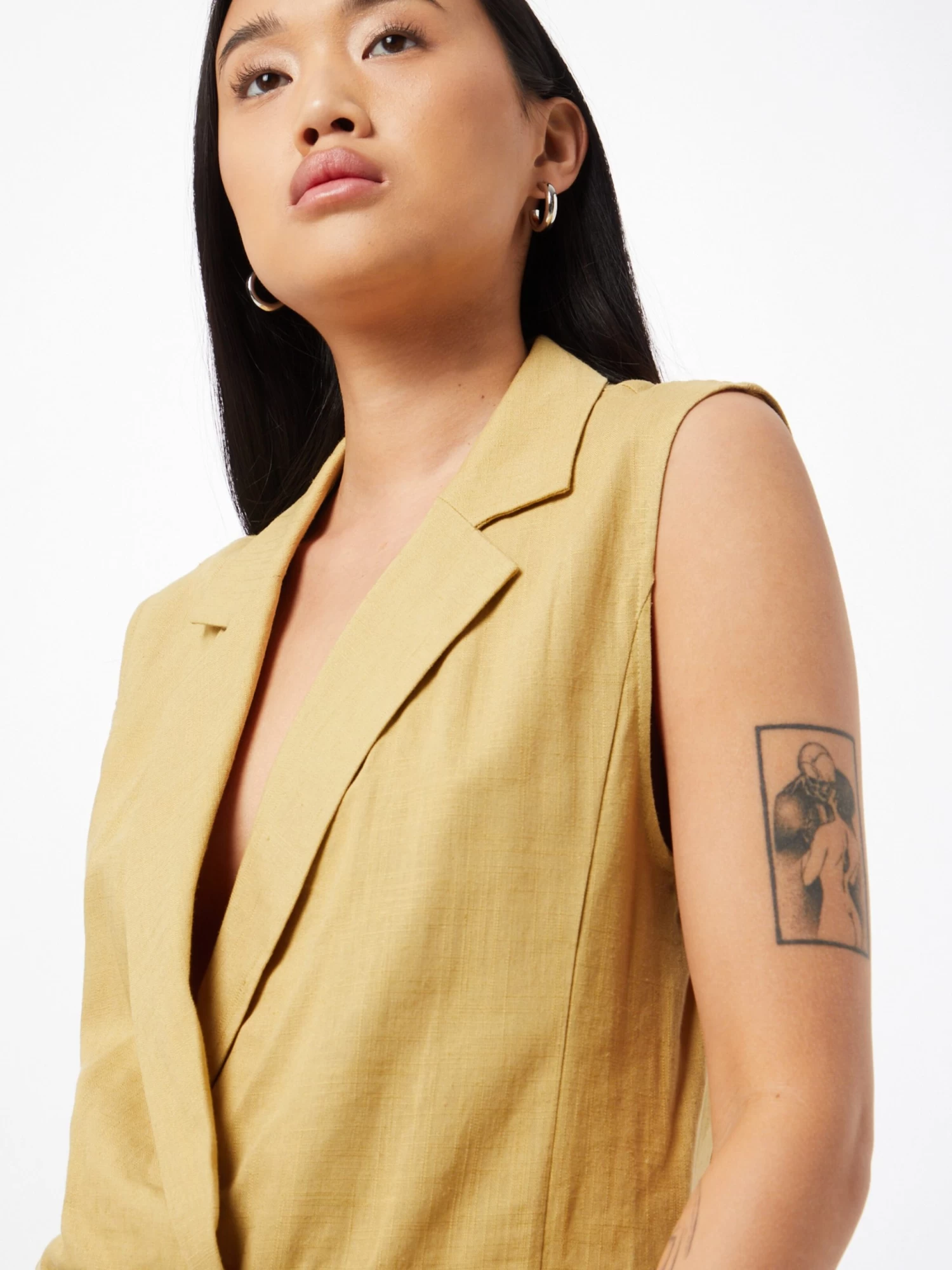 Vila Bodywarmers Bodywarmer VITIPPIE Dames Sand 4 Vila Bodywarmers Bodywarmer VITIPPIE Dames Sand - Afbeelding 2