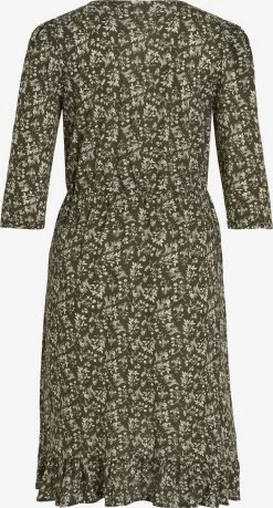 Vila Mini Jurken Jurk Dames Kaki -Vila e989efe9f33ca6fee79c42305be85903
