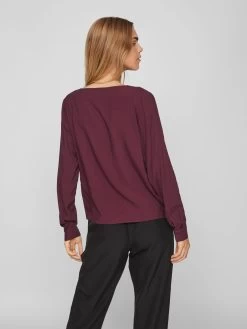 Vila Blouseshirts Blouse Dames Bourgogne -Vila e9b740dc100459092b1bedc1fe68efb9
