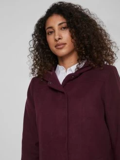 Vila Korte Mantels Tussenmantel Dames Bordeaux 15 Vila Korte Mantels Tussenmantel Dames Bordeaux -Vila e9c32f0da37da17f2f13ada310a55c6b