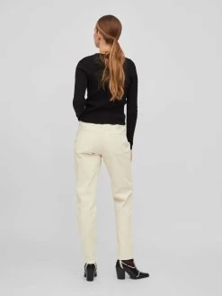 Vila Straight Regular Jeans Dames Crème 11 Vila Straight Regular Jeans Dames Crème -Vila e9f019a375ee91fe518c6e7212b294de
