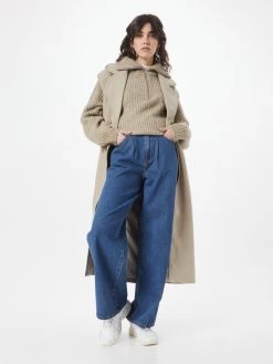 Jeans Wide Leg Bandplooi Jeans SPACE Dames Blauw -Vila ea99c63d8318f21fc1a84c118ca3cb14