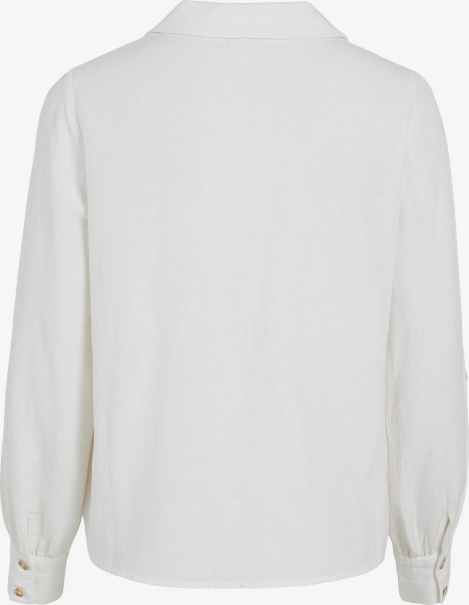 Vila Overhemden Blouse Dames Offwhite 4 Vila Overhemden Blouse Dames Offwhite - Afbeelding 2