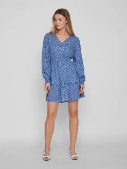 Vila Mini Jurken Jurk Dames Royal Blue/koningsblauw 11 Vila Mini Jurken Jurk Dames Royal Blue/koningsblauw -Vila ec22f394d49023cc387a285a1840d0f4