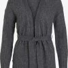 Vila Vesten Gebreid Vest Dames Grijs -Vila ec5a26207e9bc5afa4094d34858469bb