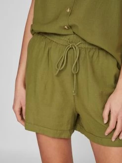 Vila Shorts Regular Broek Dames Olijfgroen -Vila ecb6063ce93c1a7af16e978b8cd1cca7