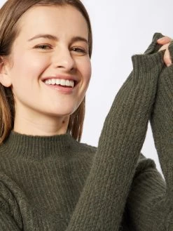 Vila Truien Trui Dames Donkergroen -Vila edc3e379ad86765da34c209b169a8d70
