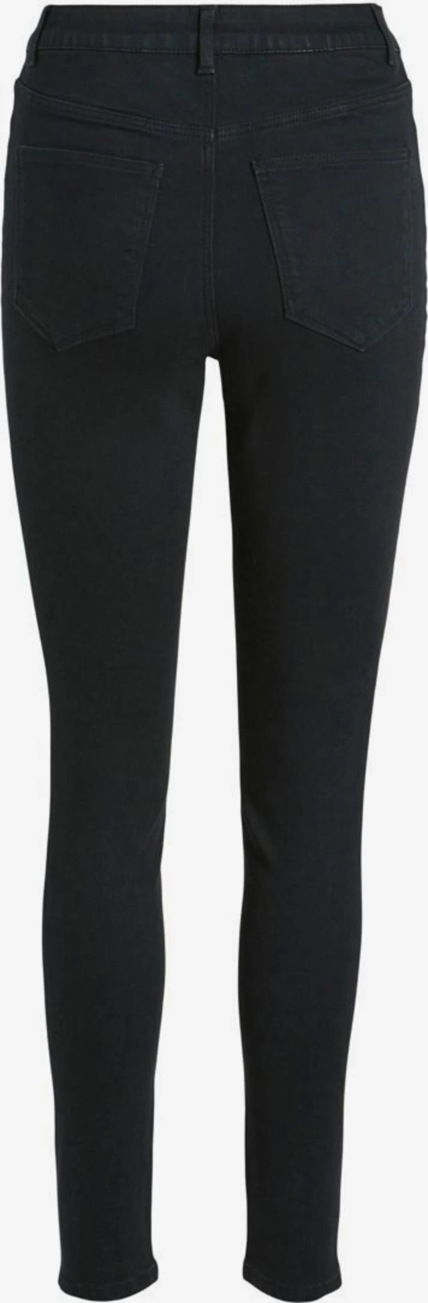 Vila Jeans Skinny Jeans Dames Zwart 4 Vila Jeans Skinny Jeans Dames Zwart - Afbeelding 2