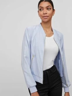 Vila Tussenjassen Tussenjas Dames Lichtblauw -Vila eedb180407516dde74d49afe29194ff6