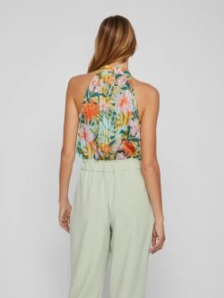 Vila Uitgaanstops Top Paus Dames Gemengde Kleuren -Vila ef0616de9ea4df7cf9d210794062826c