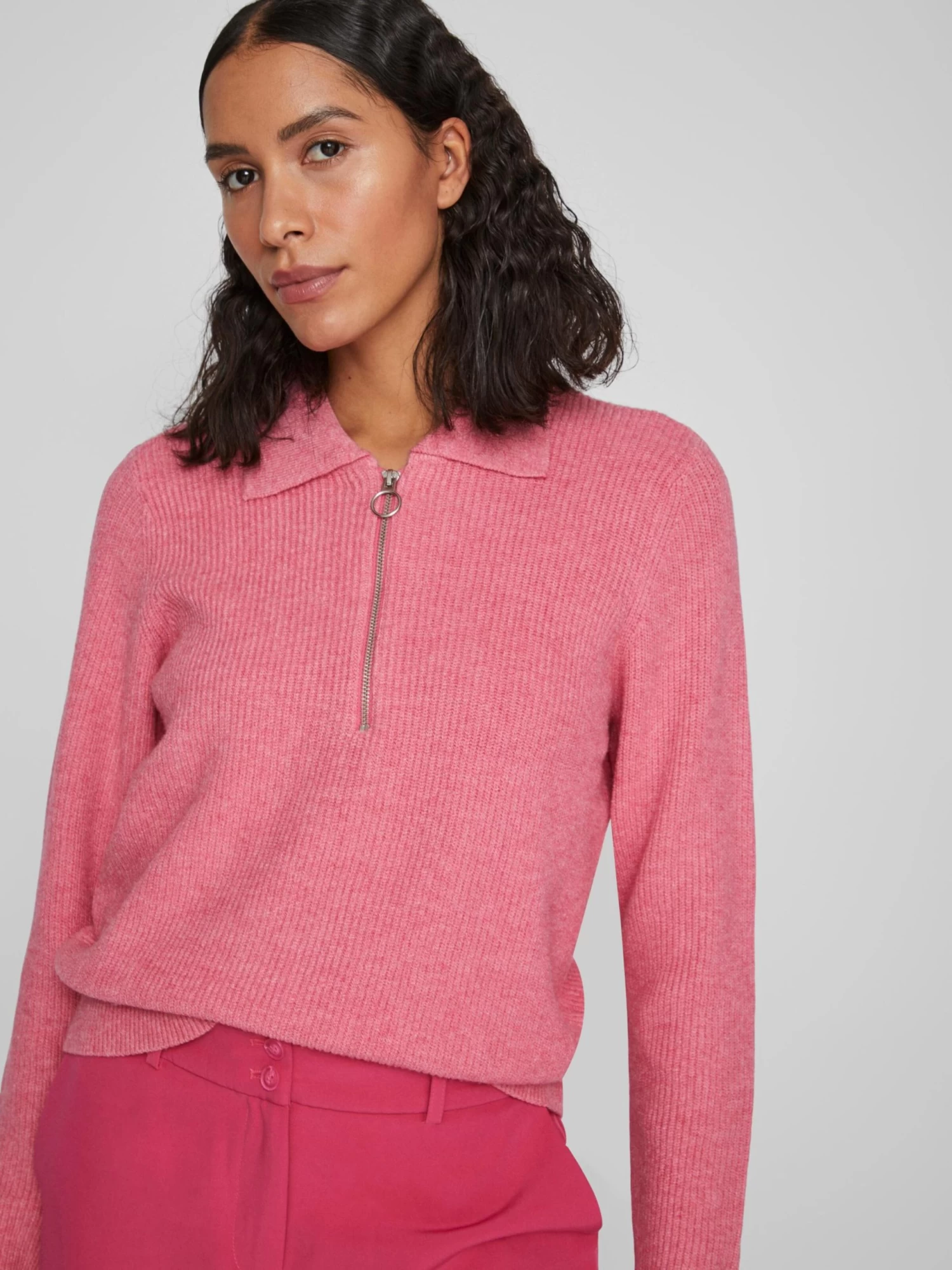 Vila Coltruien Trui Dames Rosa 8 Vila Coltruien Trui Dames Rosa - Afbeelding 6