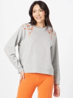 Vila Sweatshirts Sweatshirt JOE Dames Lichtgrijs -Vila f1543409952aef9ee914b4106d2c494d