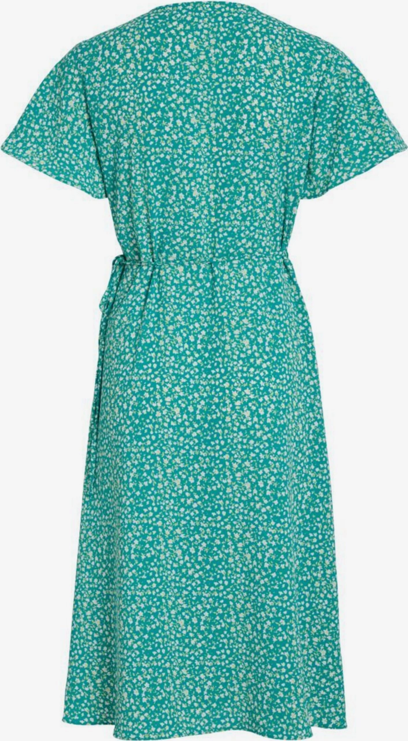 Vila Midi Jurken Jurk Dames Groen / Jade Groen 4 Vila Midi Jurken Jurk Dames Groen / Jade Groen - Afbeelding 2