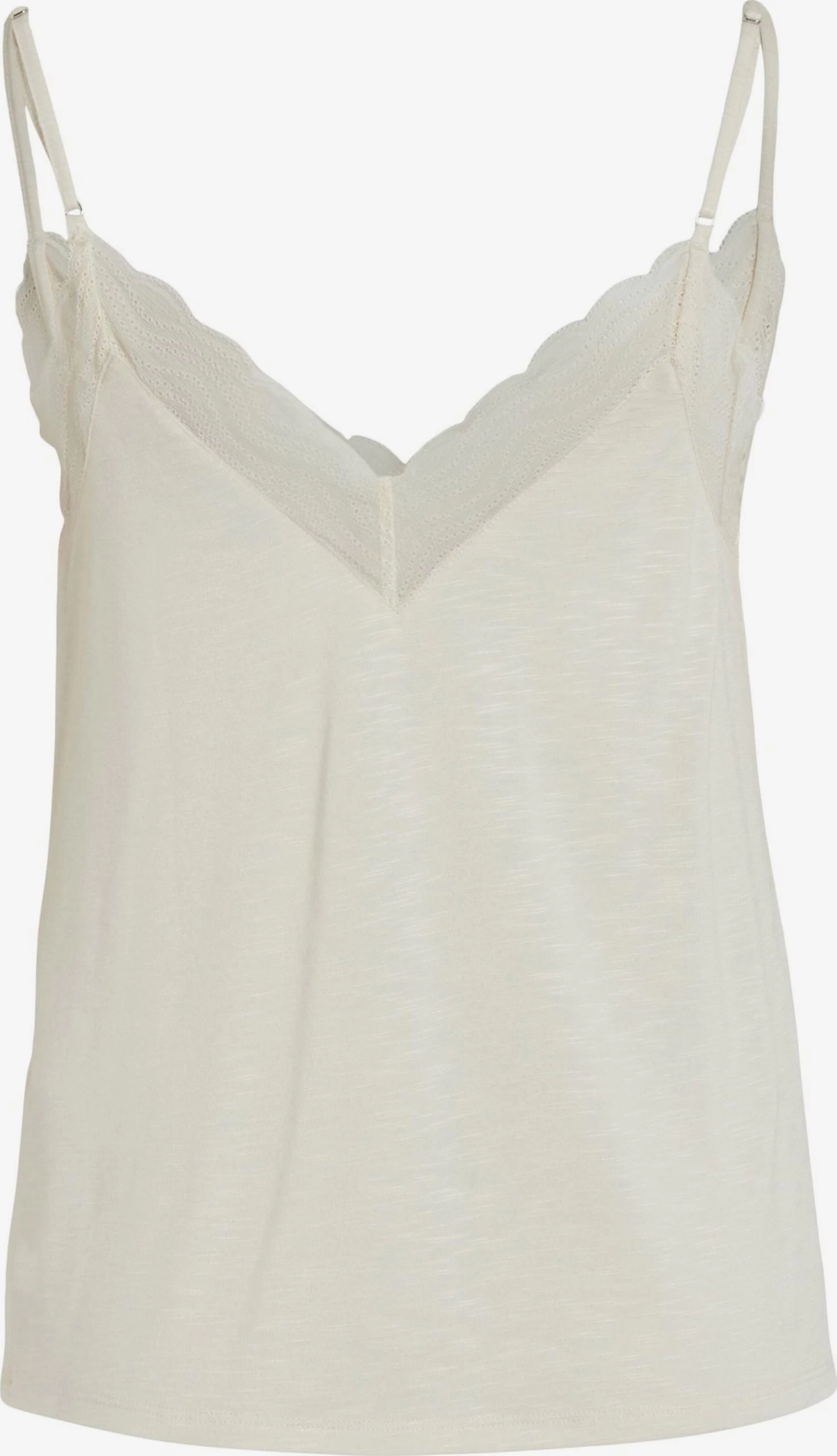 Vila Kanten Tops Top NOEL Dames Beige 4 Vila Kanten Tops Top NOEL Dames Beige - Afbeelding 2