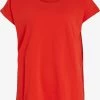 Vila T-shirts Shirt DREAMERS Dames Vuurrood -Vila f2eb3de55d00d98a3ebfa38645da463e