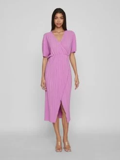 Vila Midi Jurken Jurk Dames Eosine -Vila f33685303159721a9b5acf7d73cadf4c