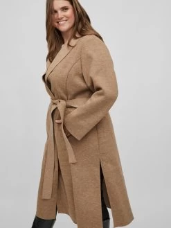 Tussenmantels Tussenmantel Juice Dames Bruin -Vila f3b76441eeda5eb7ea9dcf879296285a