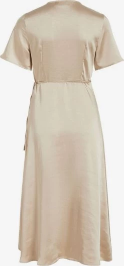 Vila Maxi Jurken Jurk Dames Beige -Vila f47116e9aa0f2aade1f6ae001cd2806b