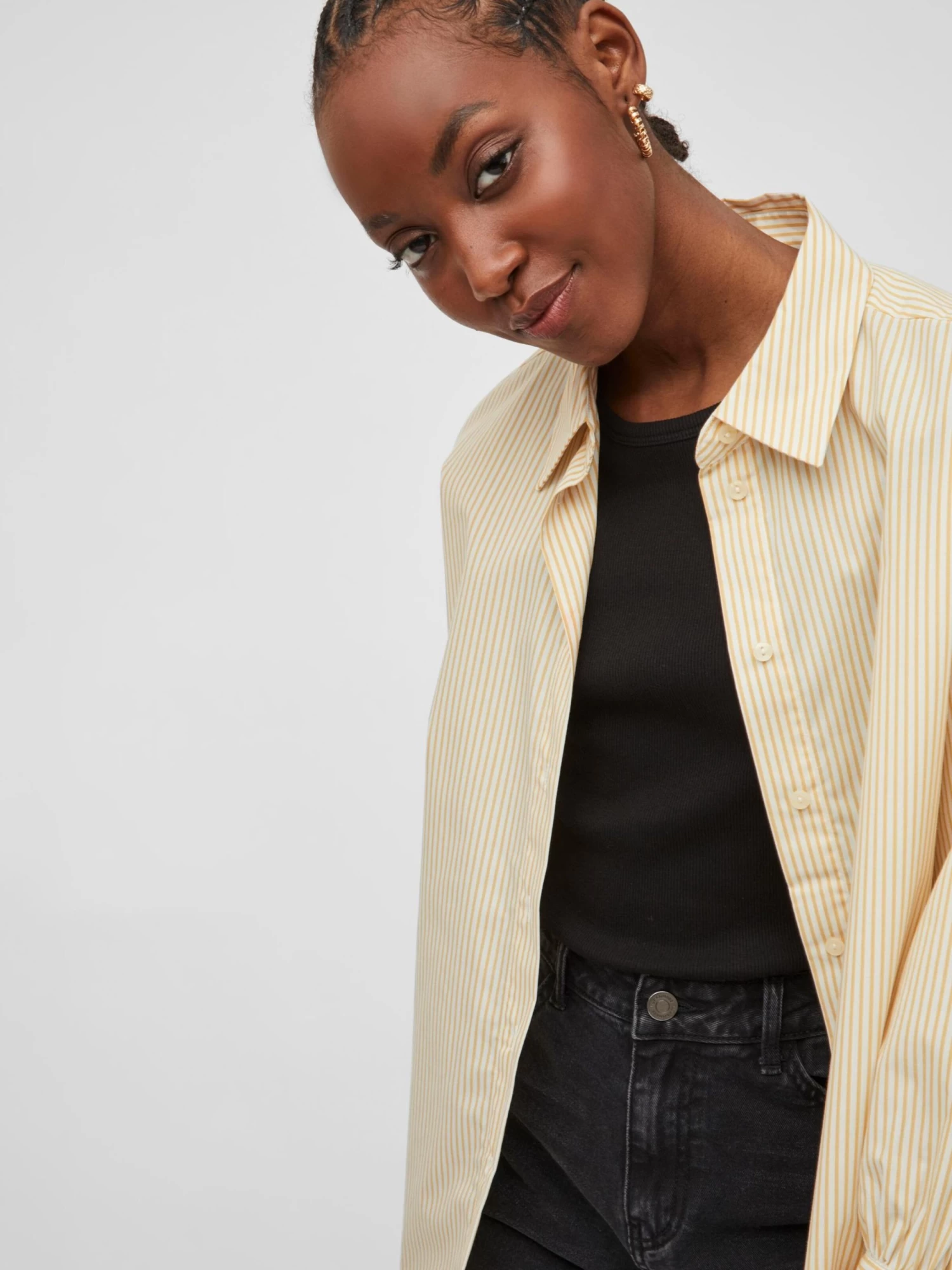 Vila Lange Blouses Blouse Gitzy Dames Sand / Natuurwit 8 Vila Lange Blouses Blouse Gitzy Dames Sand / Natuurwit - Afbeelding 6