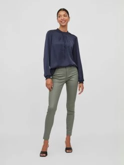 Vila Blouseshirts Blouse Dames Navy 13 Vila Blouseshirts Blouse Dames Navy -Vila f55b88a310aba1721dd1268f133daf30