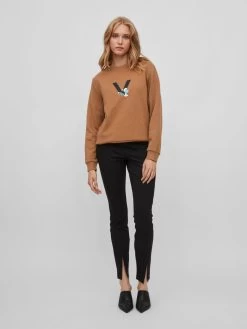 Vila Sweatshirts Sweatshirt Smurfy Dames Pueblo -Vila f6fdd425c27193c7593553a3fc66e057