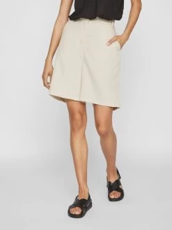 Vila Shorts Wide Leg Broek Dames Beige 10 Vila Shorts Wide Leg Broek Dames Beige -Vila f7505ae69604b4519f165235bc420ccd