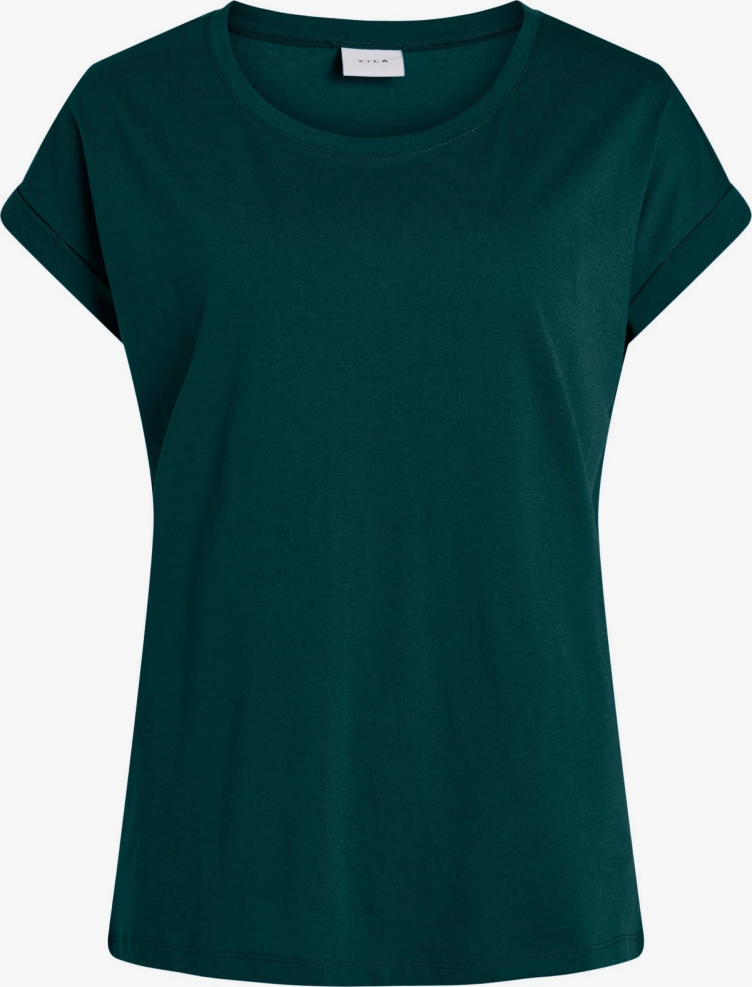 Vila T-shirts Shirt DREAMERS Dames Donkergroen 3 Vila T-shirts Shirt DREAMERS Dames Donkergroen